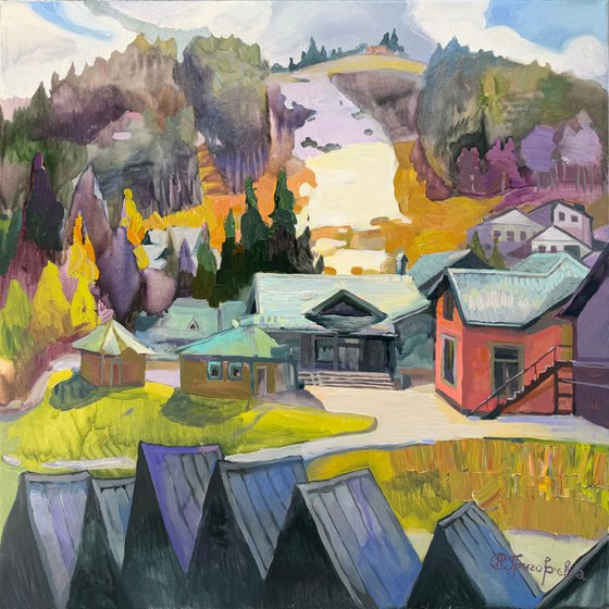 View of Bukovel