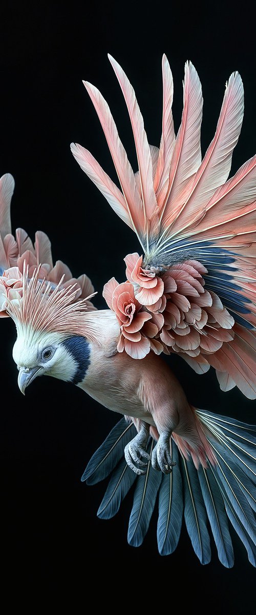 Victoria Crowned Pigeon 2 by MICHAEL FILONOW