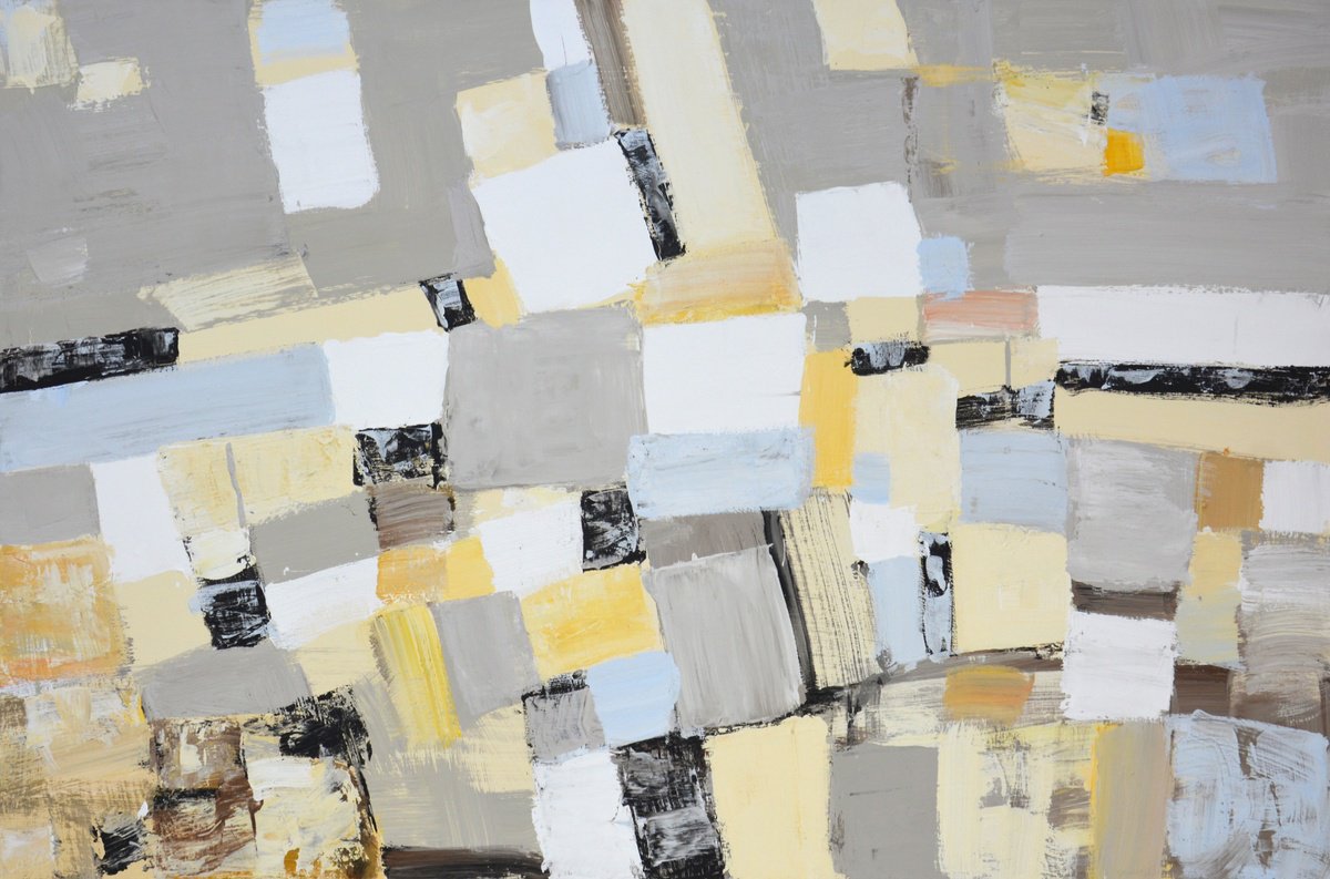 Abstract Acrylic Painting By Iryna Kastsova, 47 X 31, Abstraction 116., Original Artwork