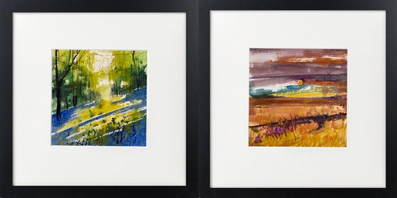 Cool and warm landscapes