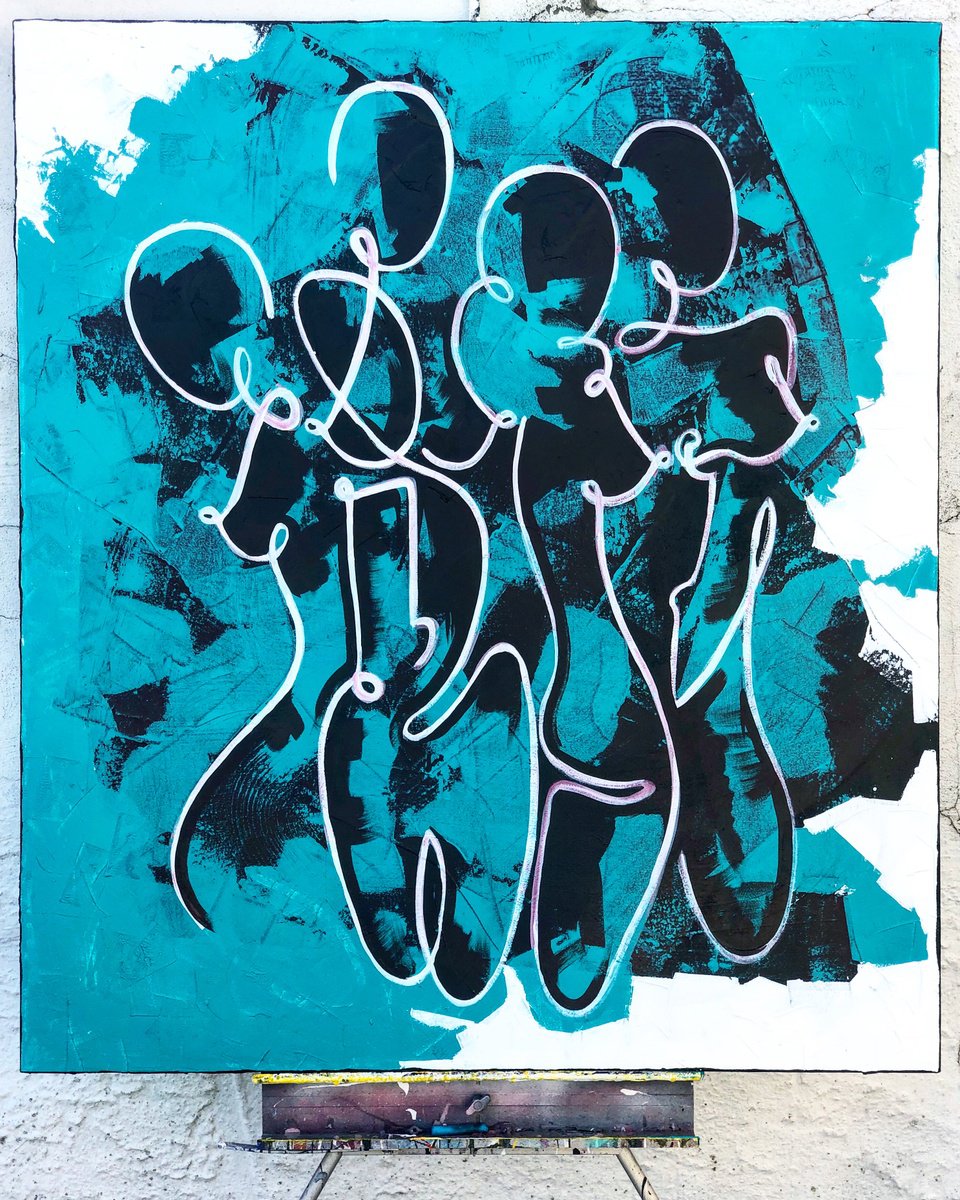  My Haunt By Jonathan Lindsay, 44 X 50, Artwork For Sale On Artfinder