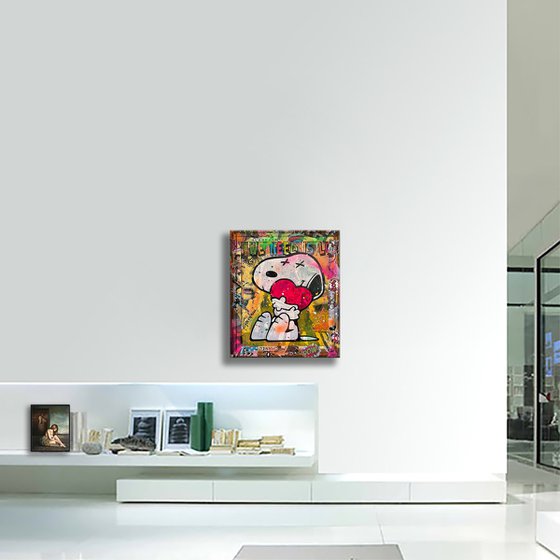 Sending Love Snoopy