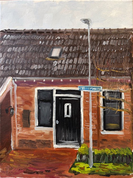 Plein Air: Neighbor's House