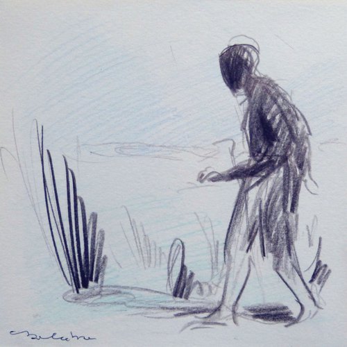 The Pond - 15x15 cm - Af Exclusive! by Frederic Belaubre