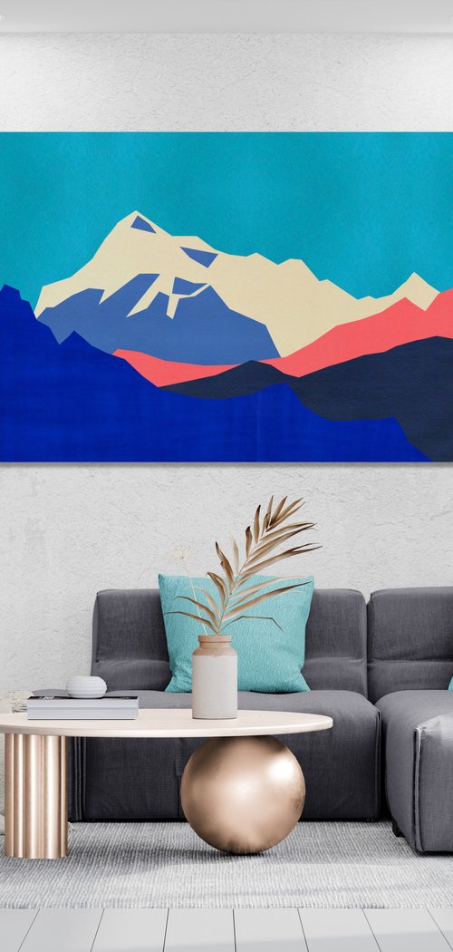 Mountain Breaths #10 by Marina Krylova