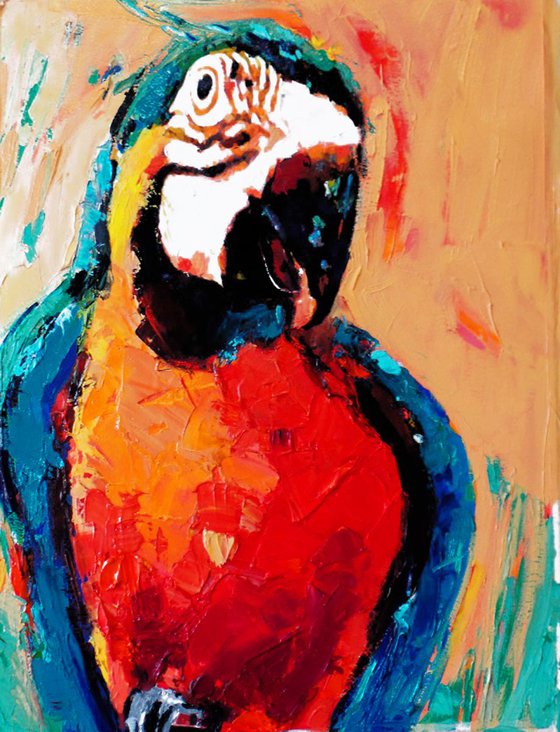 Birds of Paradise - Orange Parrot
