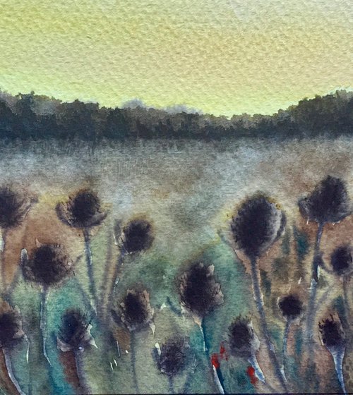 A relaxing walk at dusk by Samantha Adams