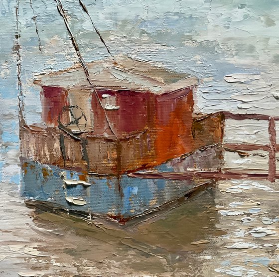 OLD FISHING BOAT