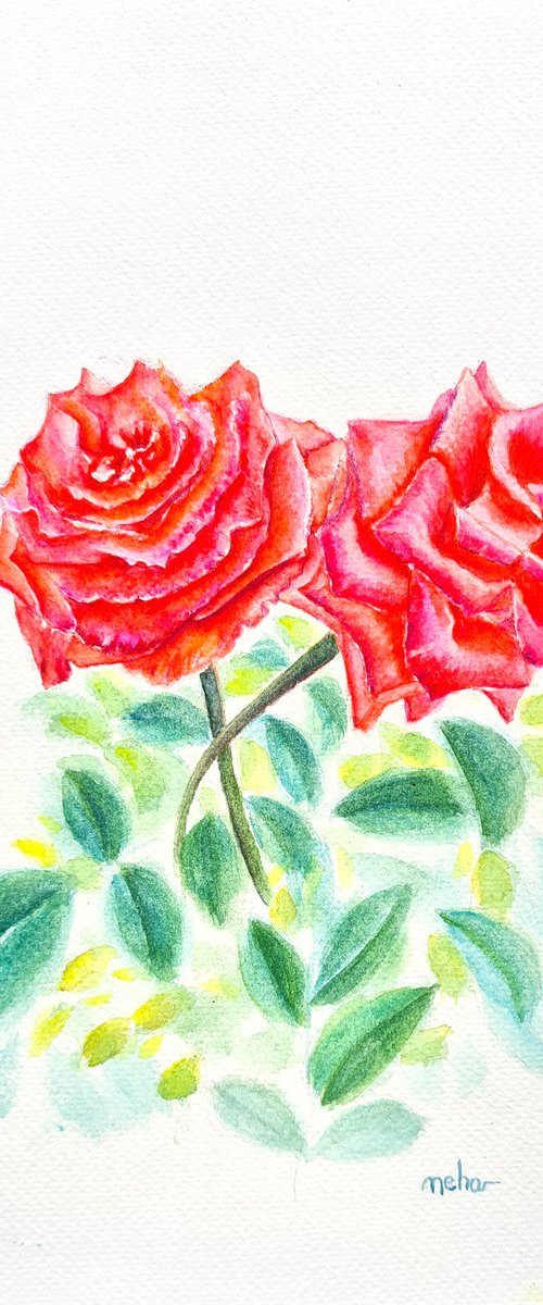 A pair of roses by Neha Soni