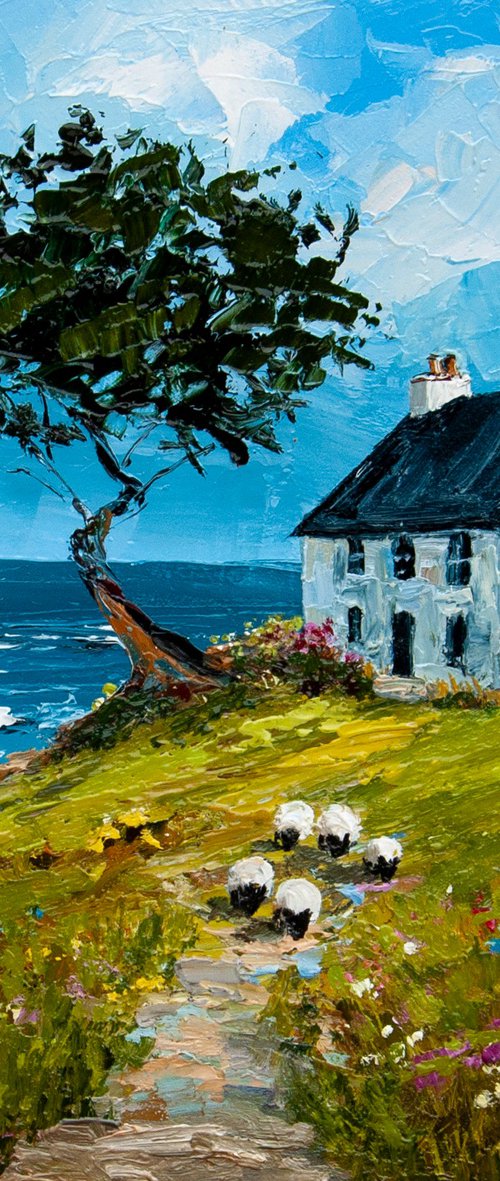 Irish Coastal Cottage by Tetiana Vysochynska