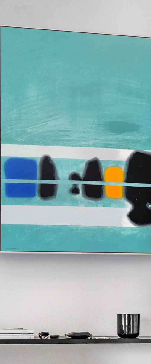Abstract mirages. Calm. by Evgen Semenyuk