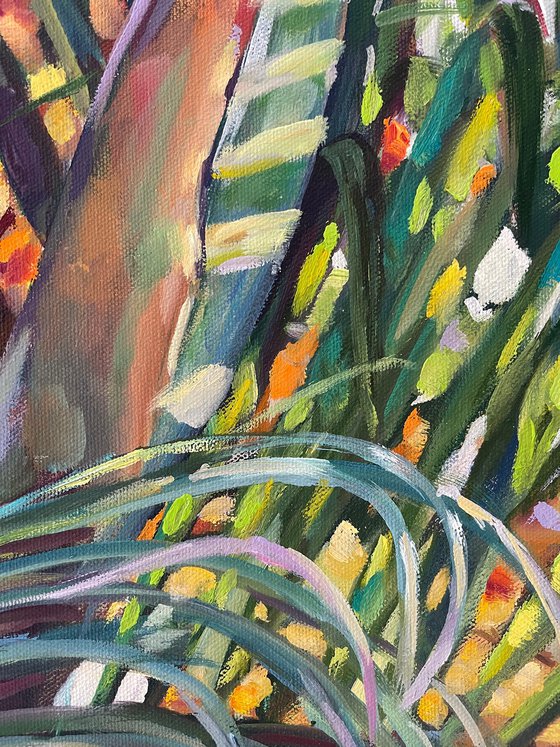 Tropical Symphony Of Colours. Diptych