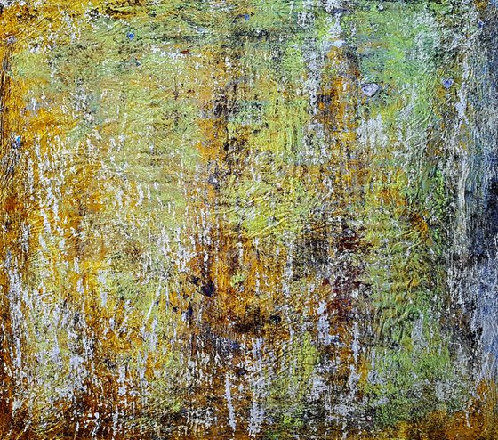 Lost in a wood (n.287) - 90 x 80 x 2,50 cm - ready to hang - acrylic painting on stretched canvas