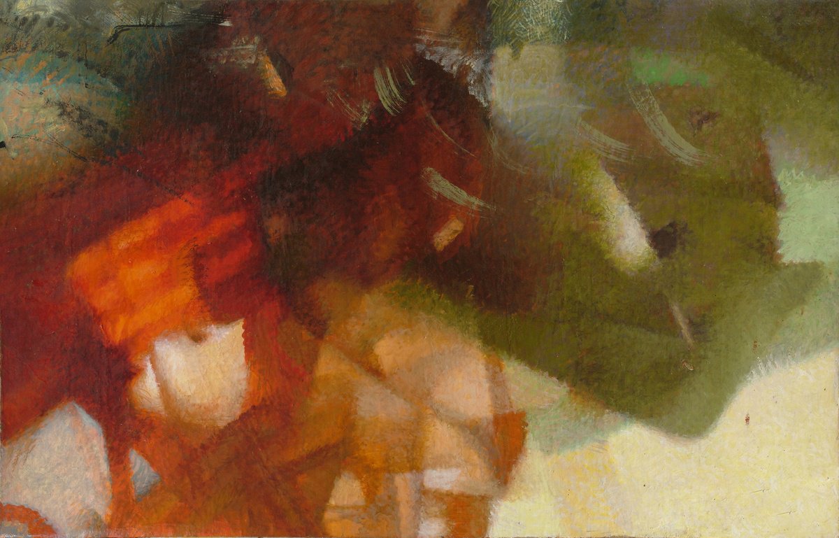Expressive Oil Painting , Abstract By Eugene Segal, 39 X 25, Artwork For Sale On Artfinder