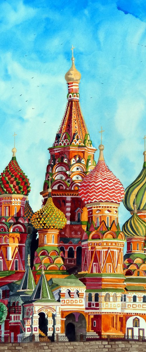 St Basil's Cathedral, Moscow - BIG by Terri Smith
