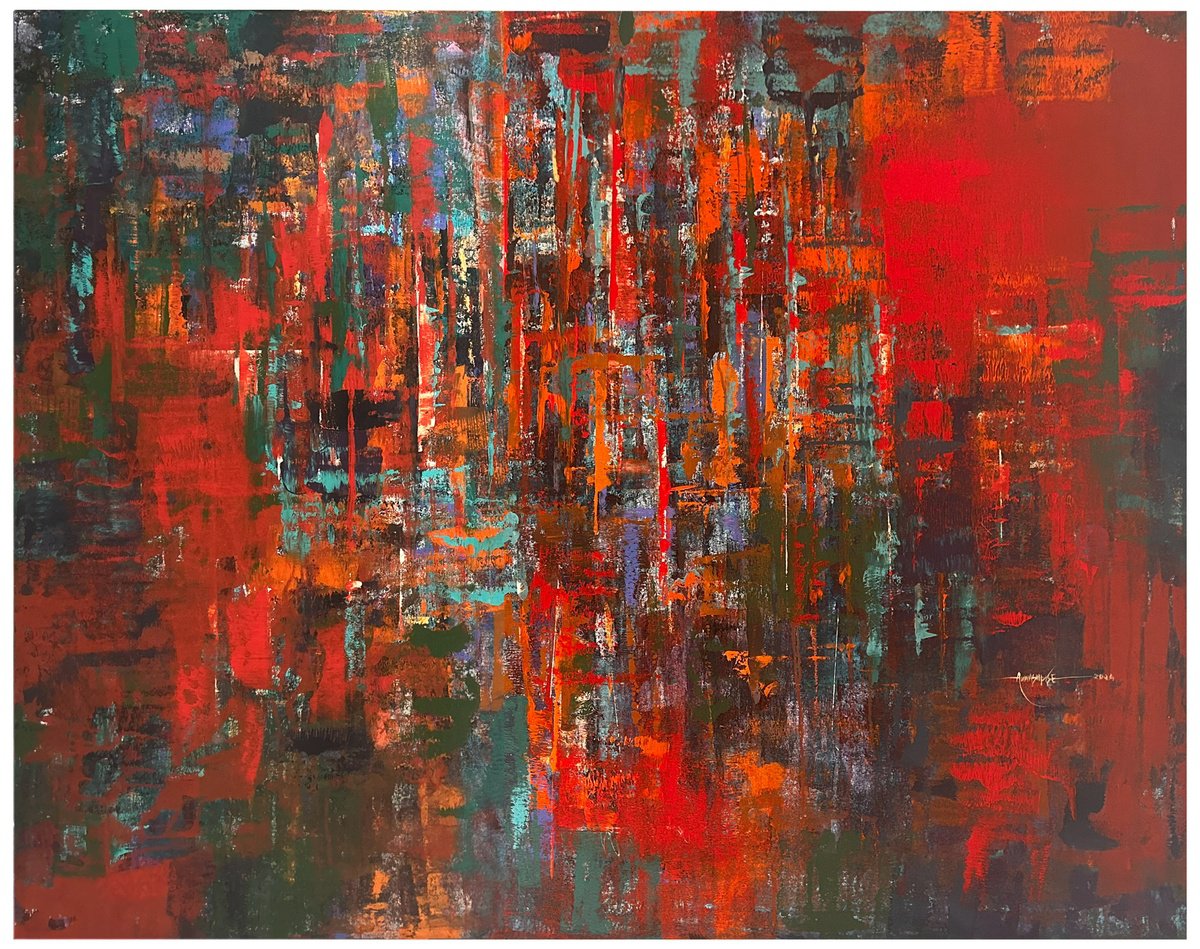  Sunshine_60X48 By Avinash Pise, 60 X 48, Artwork For Sale On Artfinder