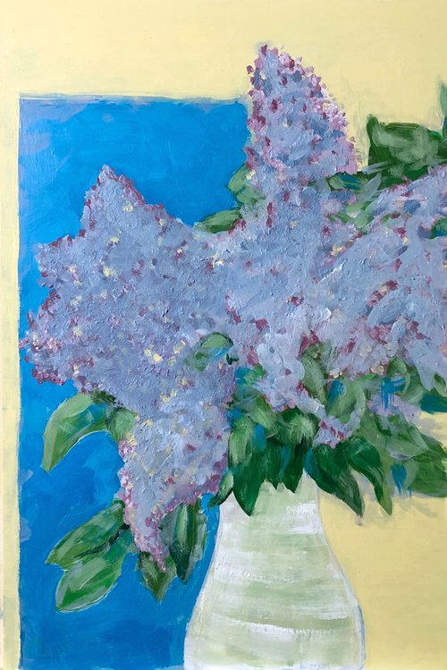 Bouquet of Lilacs by Ihnatova Tetiana
