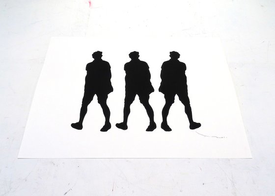 Three walking men 2024/01 -  Tehos