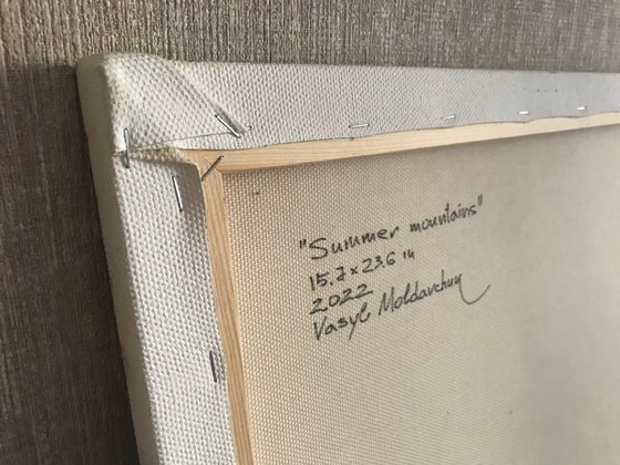 Summer mountains