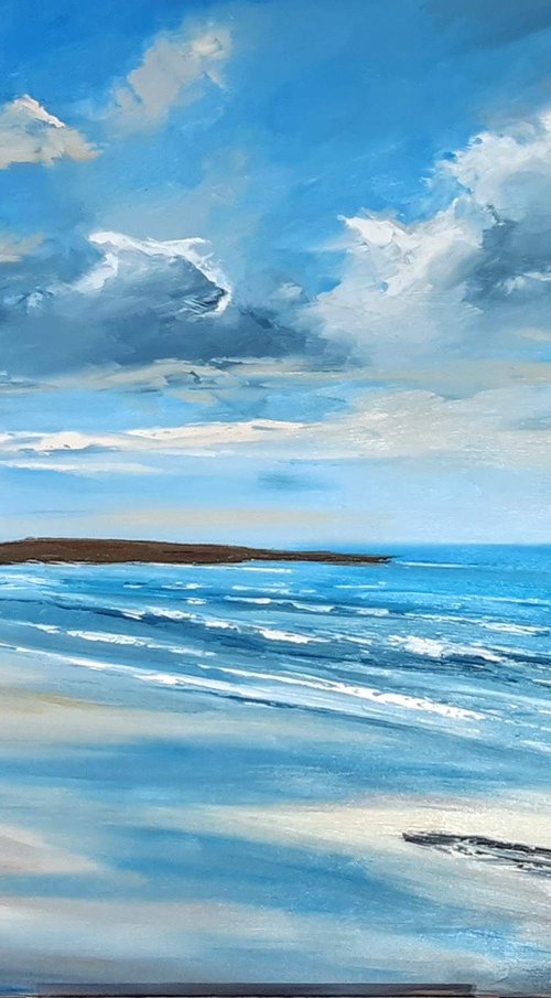 Spring day on Incheydoney beach by Steve Keenan