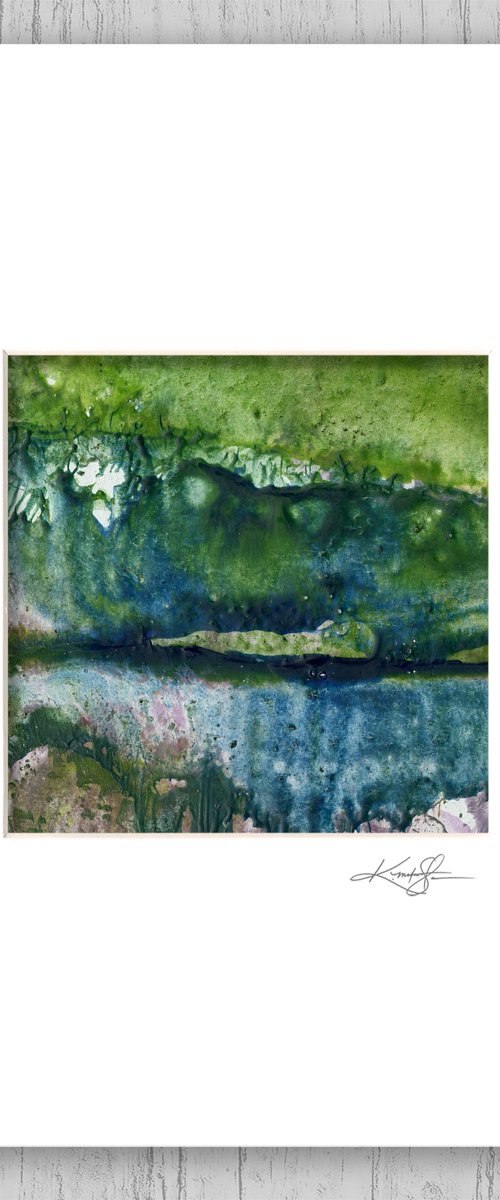 Encaustic Abstract 203 by Kathy Morton Stanion