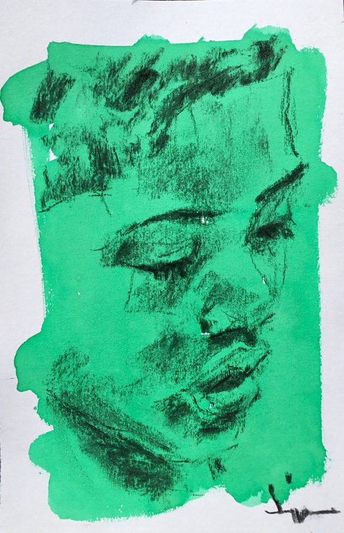 Green Boy by Dominique Dève