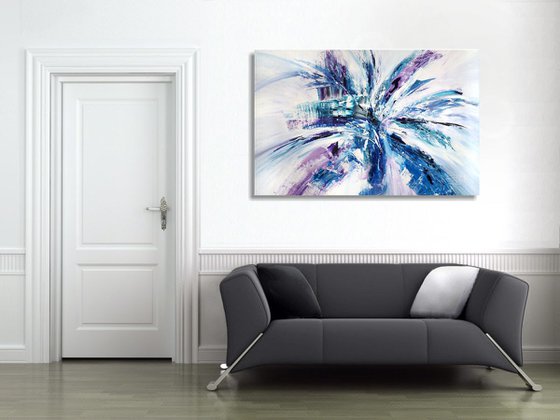 Violet And Blue Abstraction...XL 1