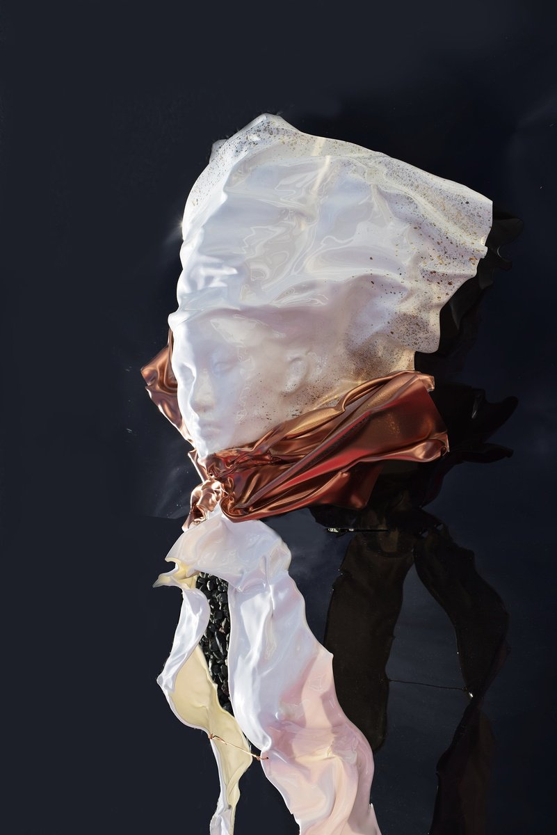 Urban And Pop Sculpture , Le Foulard Au Vent By Anna Sidi-Yacoub, 28 X 43, Artwork For Sale On Artfinder