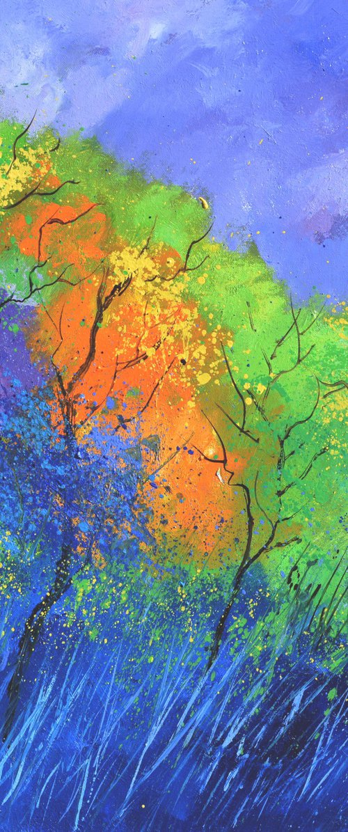 Summer landscape - 7723 by Pol Henry Ledent