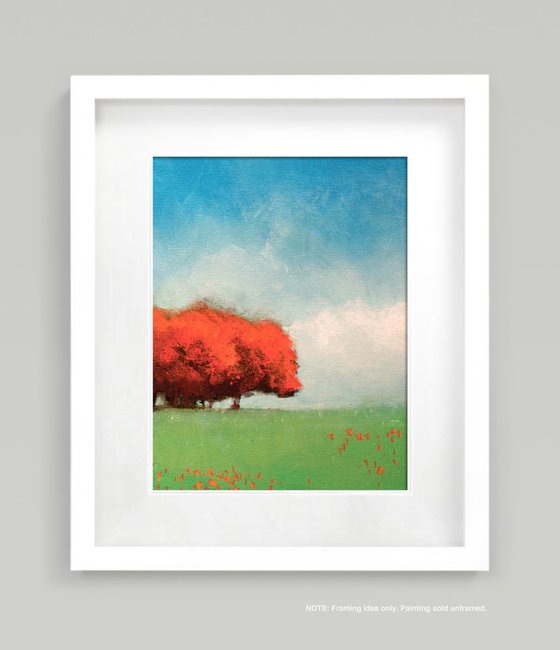 Red Trees Blue Sky 421