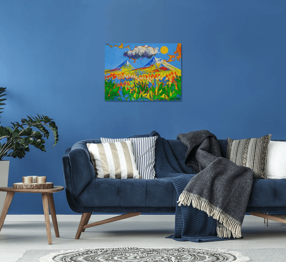 Ararat (60x80cm, oil painting, ready to hang)
