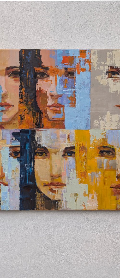 When the eyes speak by Trayko Popov