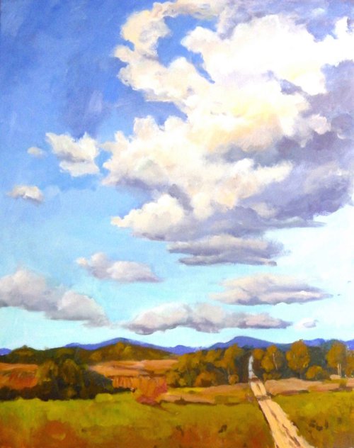 Meandering Clouds by Ingrid Dohm