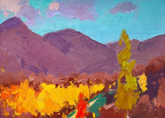 October in the Carpathians