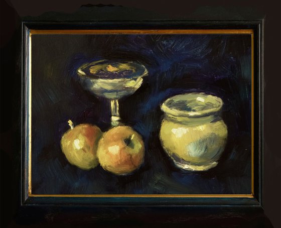 Still Life with Fruit, Chalice and Bowl
