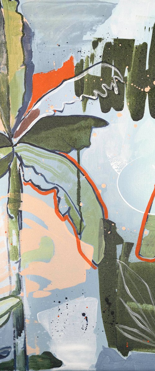 Orange Banana 1 by Maria Al Zoubi