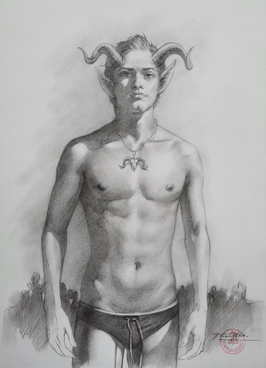 Male nude#22212 by Hongtao Huang