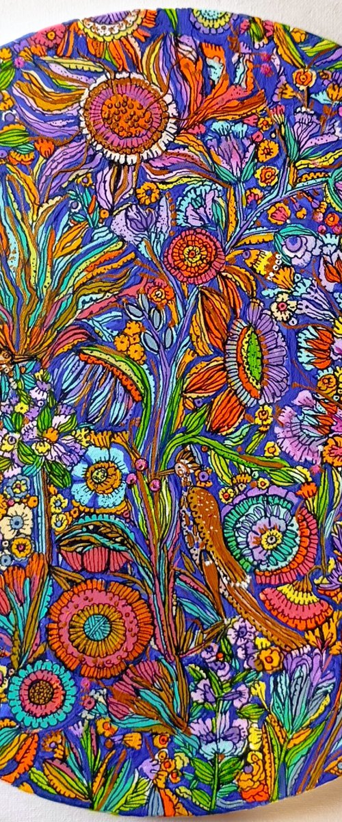 birds in plants by Tetiana Osadchuk
