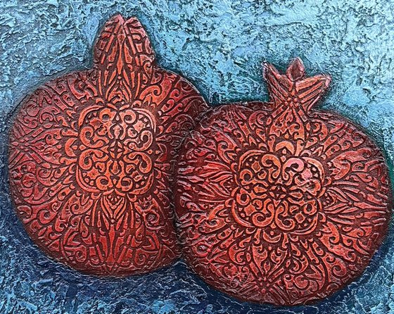 Ornate Pomegranates