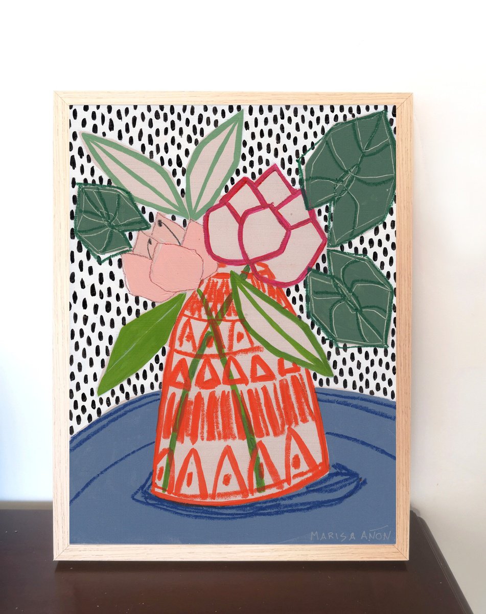  Summer Flowers 4 By Marisa Anon, 13 X 17, Artwork For Sale On Artfinder