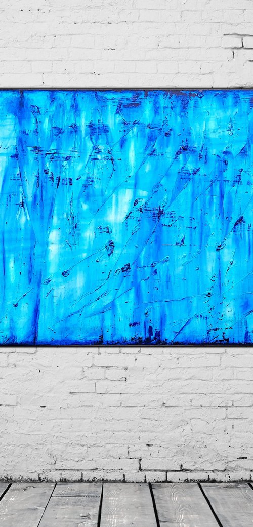 Blue Dreams  - Extra Large Artwork - ! by Branisa Beric