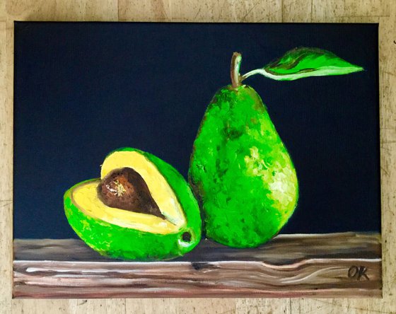 STILL LIFE with AVOCADO