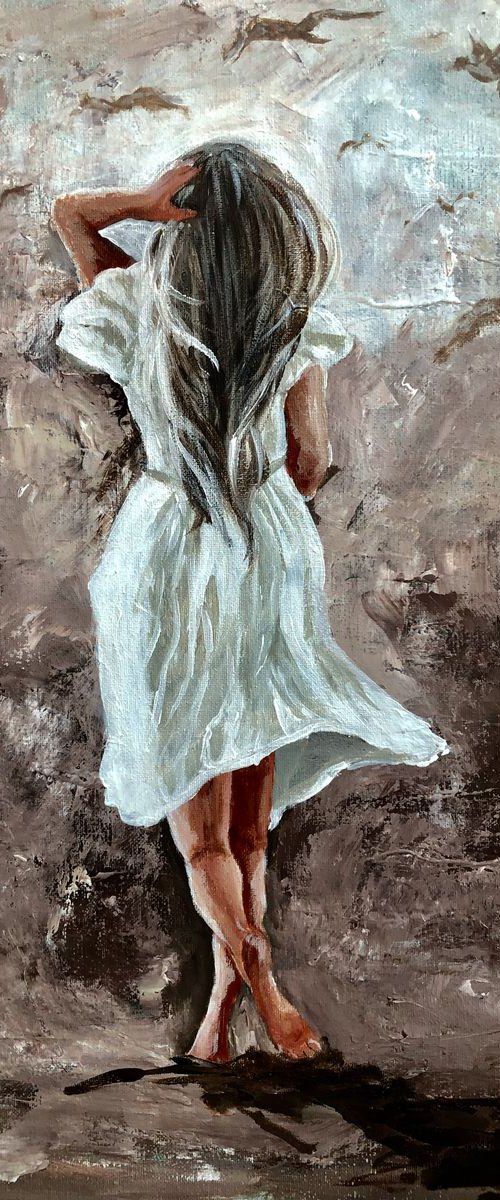 By the sea by Inna Montano