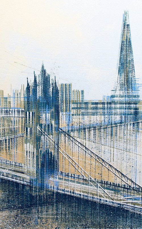 London  - Tower Bridge And The Shard In Morning Light by Marc Todd