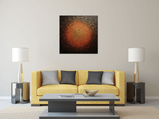 Vast Orange-Purple Radiance