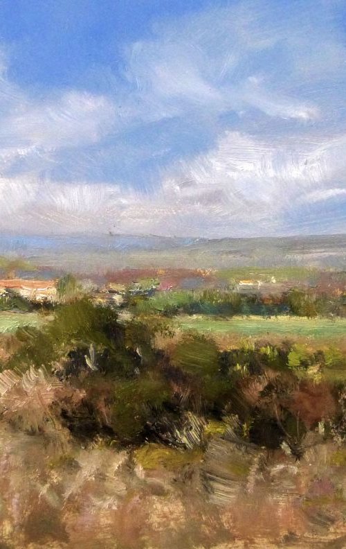Landscape in Haute-Provence by Pascal Giroud