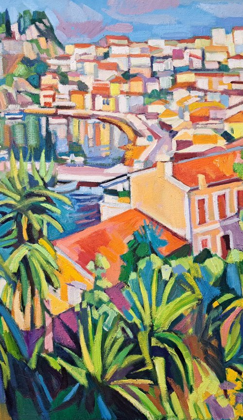 View of Parga by Maja Đokić Mihajlović
