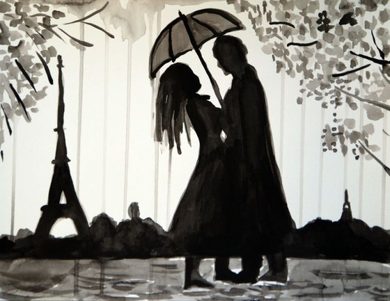 Rainy day in Paris #2 ID