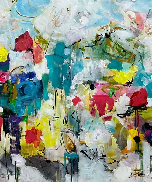 Fresh Flowers by Marie Manon