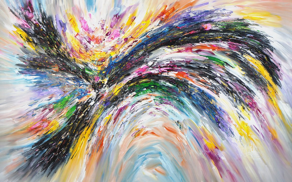 Energy Wings Xxxl 2 By Peter Nottrott, 93 X 59, Artwork For Sale On Artfinder